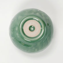 Load image into Gallery viewer, Teacup Porcelain - Green Celadon Hand Carved Mountain Theme 130 ml
