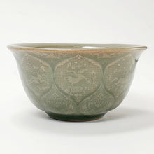 Load image into Gallery viewer, Teacup Porcelain - Yao Zhou Kiln Celadon Lotus  70 ml
