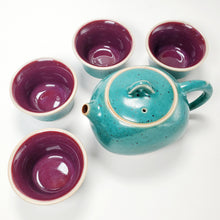 Load image into Gallery viewer, Teapot Set - Jun Yao Kiln Green Yuan Bao 200 ml
