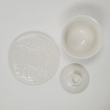 Load image into Gallery viewer, Gaiwan - Ding Yao Style White Porcelain Chanzhi 200 ml
