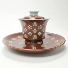 Load image into Gallery viewer, Gaiwan Porcelain - Long Quan Celadon Bao Xiang Hua 3 pcs Set 120 ml
