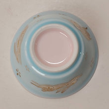 Load image into Gallery viewer, Gaiwan Porcelain Set - Silver Bunny Light Blue
