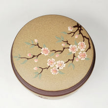 Load image into Gallery viewer, Tea Jar - Yixing Purple Clay Duan Ni Exterior Cherry Blossom 350 ml
