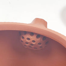 Load image into Gallery viewer, Teapot - Rong Chang Red Clay Ribbed Xi Shi Style 300 ml
