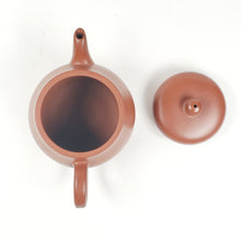 Load image into Gallery viewer, Yixing Zhuni Red Clay Teapot Meng Chen Barrel 110 ml
