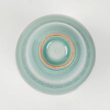 Load image into Gallery viewer, Teacup Porcelain- Long Quan Kiln Celadon Bell Shape Coin Style 80 ml
