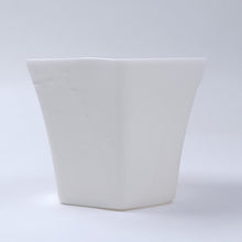 Load image into Gallery viewer, Teacup - White Porcelain Hexagon Bamboo 50 ml 2 pcs
