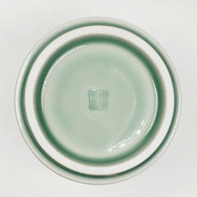 Load image into Gallery viewer, Teacup - Green Celadon Porcelain with Diamond Weaving Pattern 120 ml
