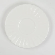 Load image into Gallery viewer, Saucer - White Porcelain #3 2 pc
