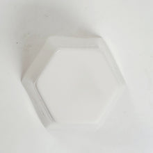 Load image into Gallery viewer, Teacup - White Porcelain Hexagon Bamboo 50 ml 2 pcs
