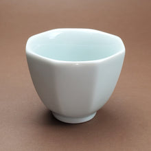 Load image into Gallery viewer, Teacup - Celadon Porcelain Octagon Shape 50 ml 2 pcs
