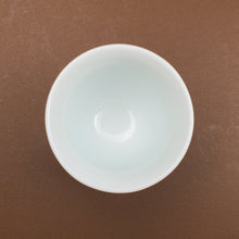 Load image into Gallery viewer, Teacup - Light Celadon Porcelain Lotus 35 ml  2 pcs

