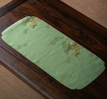Load image into Gallery viewer, Tea Placemats Cha Xi - Pine and Crane Green
