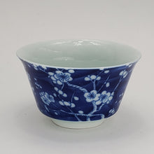Load image into Gallery viewer, 2 Blue and White Teacups - Ice Prunus
