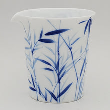 Load image into Gallery viewer, Pitcher - Blue and White Bamboo 250 ml
