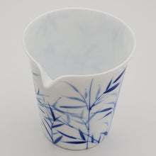 Load image into Gallery viewer, Pitcher - Blue and White Bamboo 250 ml
