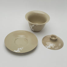Load image into Gallery viewer, Gaiwan - Wood Ash Glaze Mei Hua 180 ml

