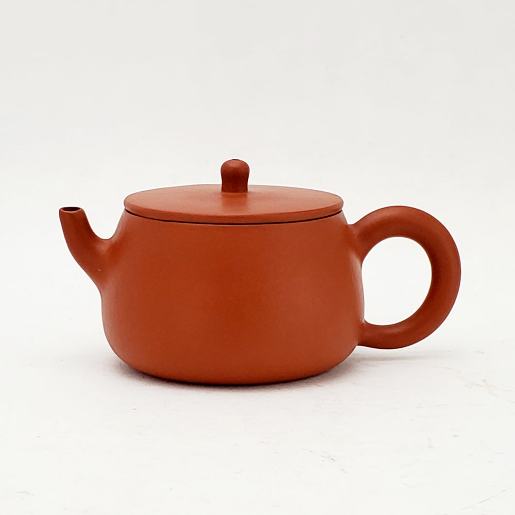 Chao Zhou Red Clay Tea Pot - Kuan Kou Shi Piao 110 ml