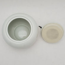 Load image into Gallery viewer, Light Celadon White Porcelain Cloud Tea Jar
