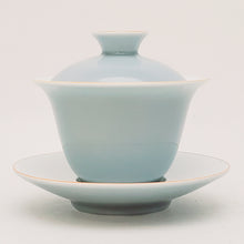 Load image into Gallery viewer, Gaiwan - Gray Blue Glaze 120 ml
