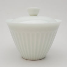 Load image into Gallery viewer, Gaiwan - Pale Celadon Stripe 120 ml
