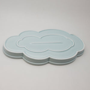 Tea Tray - Ying Qing Celadon Auspicious Cloud