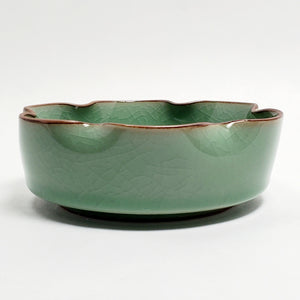 Tea Wash Bowl - Maple Leaf Green