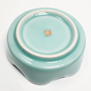 Tea Wash Bowl - Maple Leaf Sky Blue