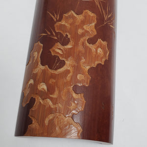 Tea Tool Set - Carved Aged Bamboo #1