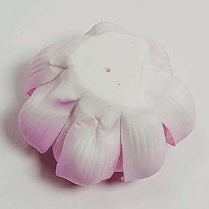 Porcelain Incense Burner - Pink Lotus Flower