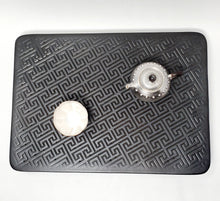 Load image into Gallery viewer, Black Ceramic Tea Boat Tray
