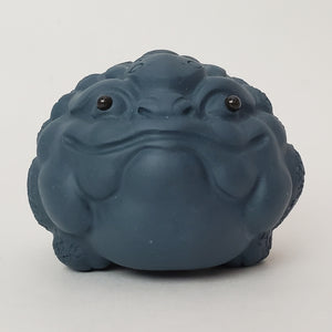 Tea Pet Money Toad Yixing Blue Clay
