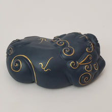 Load image into Gallery viewer, Tea Pet Pi Xiu Yixing Blue Clay Gold Gilded #1
