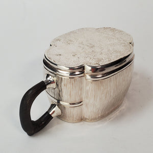 Pure Silver Teapot - Hai Tang Bamboo 120 ml