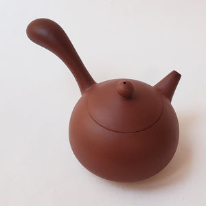 Chao Zhou Red Clay Tea Pot - Tang Yu Side handle 120 ml