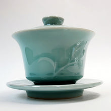 Load image into Gallery viewer, Gaiwan - Celadon Sky Blue Bamboo 180 ml

