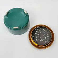 Load image into Gallery viewer, Green Porcelain Coil Incense Burner
