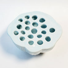 Load image into Gallery viewer, Flower Arrangement Vase - Pale Celadon Lotus Seedpod
