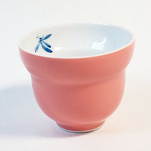 Load image into Gallery viewer, 2 Coral Gourd Shape Teacups 60 ml
